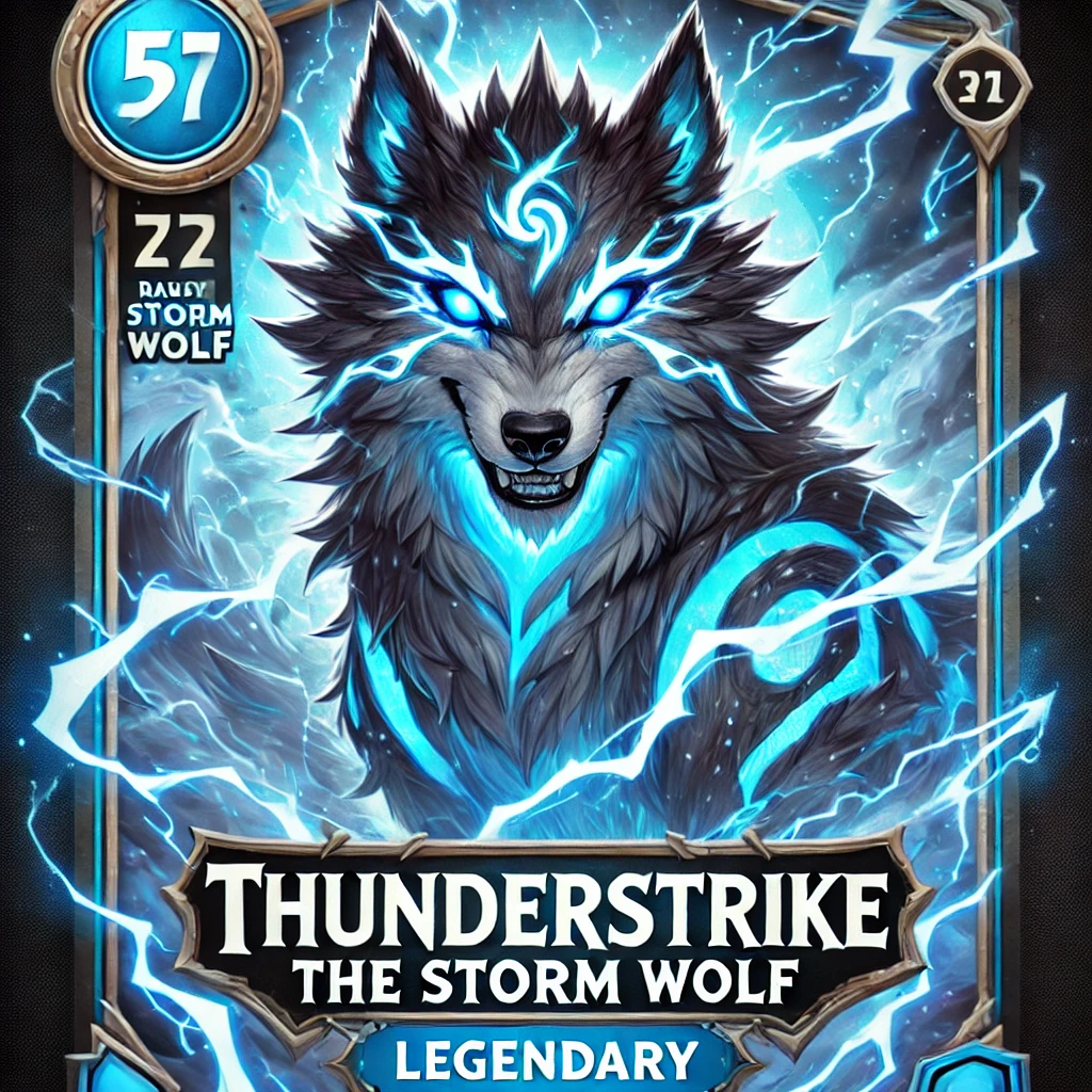 Thunderstrike the Storm Wolf